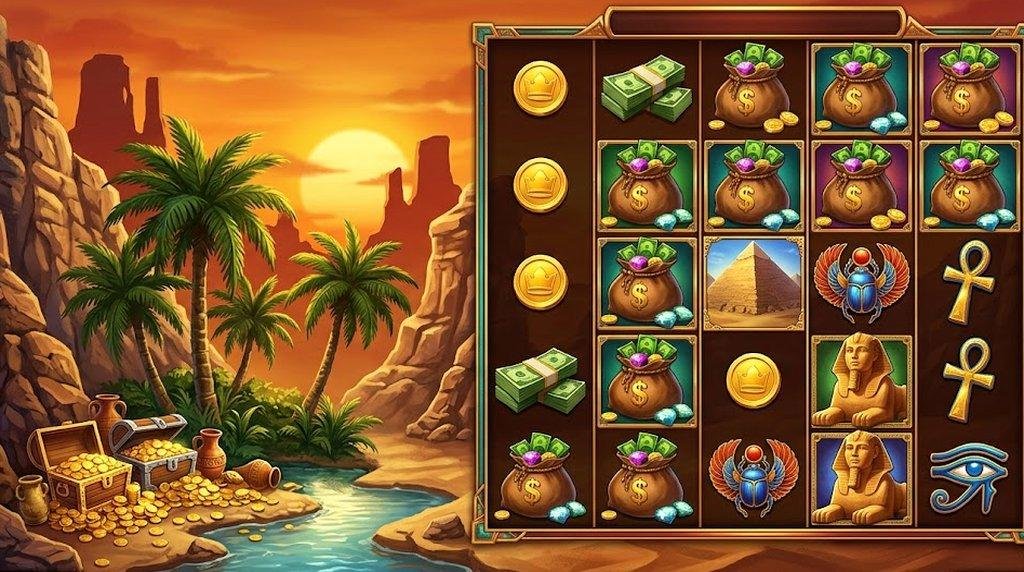 Sahara Riches: Cash Collect